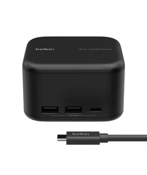 Belkin INC018VFBK CONNECT USB-C 6 in 1 Dock Station 130W