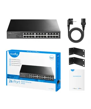 CUDY GS1024 24-Port Gigabit Metal Switch