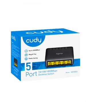 CUDY GS105D 5-Port Gigabit Desktop Switch