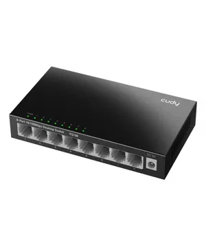 CUDY FS108 8-Port 10/100 Mbps Metal Switch