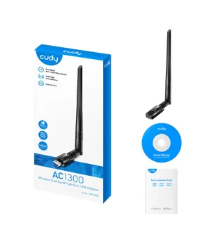 CUDY AC1300 WİFİ Adaptor USB 3.0