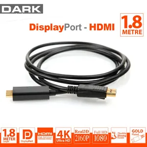 DARK DK-CB-DPXHDMIL180 1.8 MT DISPLAY PORT TO HDMI KABLO