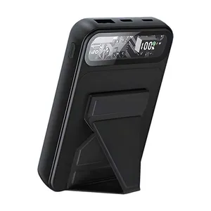 Dexim S5 10.000mAh Şeffaf Magsafe Dijital Göstergeli PowerBank