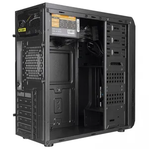 EVEREST 318B 300W PEAK SİYAH METAL PANEL ATX MİD-T BOŞ PC KASASI