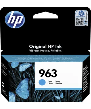 HP 963 Mavi 3JA23AE Cyan OfficeJet Orijinal Kartuş