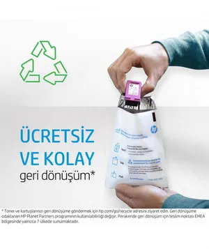HP 3YL82AE Magenta Mürekkep OfficeJet 912XL Kırmızı Kartuş