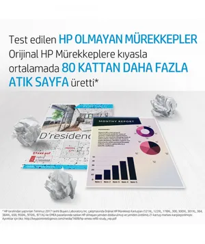 HP 3YL82AE Magenta Mürekkep OfficeJet 912XL Kırmızı Kartuş