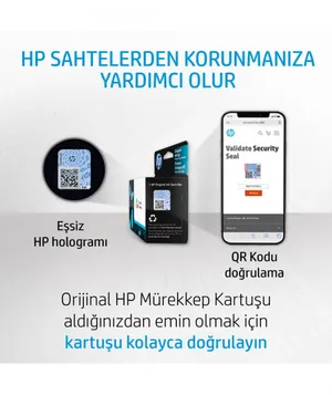 HP 3YL82AE Magenta Mürekkep OfficeJet 912XL Kırmızı Kartuş