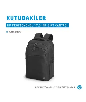 HP 500S6AA 17,3'' Notebook Sırt Çantası Siyah