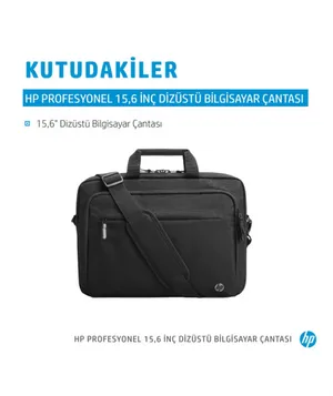 HP Profesyonel 500S7AA  15,6'' Notebook Çan-Siyah