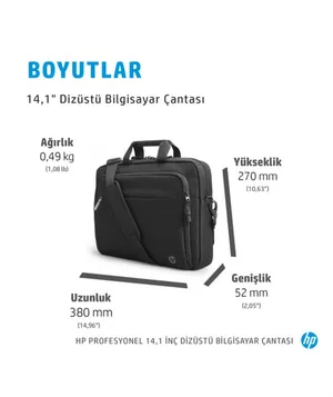 HP 500S8AA  14.1'' Notebook Çanta Siyah