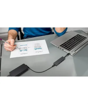 HP Elite USB-C Multi Port Hub 5LX63AA Laptop Docking Station
