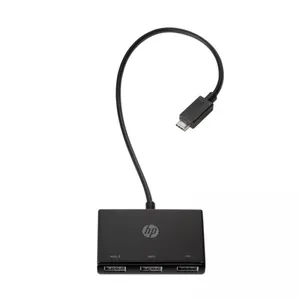 HP USB-C TO USB-A HUB SİYAH Z6A00AA