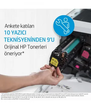 HP W2123A Magenta M554, M555, M578 Kırmızı Orijinal 212A Toner