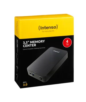 Intenso 3,5' Siyah HDD 3.0 4TB Taşınabilir Disk