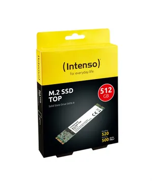 Intenso Top 512GB 520MB-500MB/s M2 Sata III SSD Disk