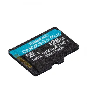Kingston 128GB microSDXC Canvas Go Plus 170R A2 U3 V30 Card + ADP