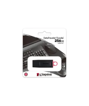 Kingston 256GB USB3.2 Gen1 DataTraveler Exodia (Black + Pink)