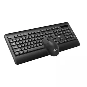 LECOO KW202-S KABLOSUZ KLAVYE MOUSE SET TÜRKÇE Q SİYAH