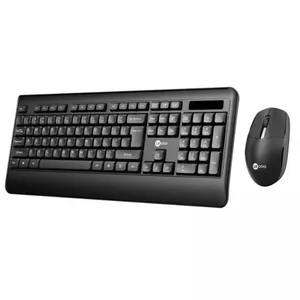 LECOO KW202-S KABLOSUZ KLAVYE MOUSE SET TÜRKÇE Q SİYAH