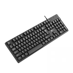 LECOO KB101-S USB KABLOLU TÜRKÇE Q KLAVYE SİYAH RENK