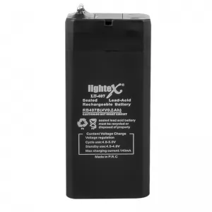 Lightex LT-407 4 Volt 0.8 Amper Akü