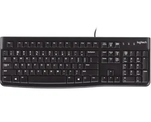 LOGITECH K120 Q USB KLAVYE 920-002505 SIYAH KABLOLU