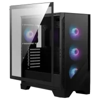 MSI MAG FORGE 320R AIRFLOW BLACK ARGB FAN USB 3.2 MATX BILGISAYAR KASASI