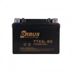 ORBUS YTX4L-BS 12V 4A MOTOSİKLET AKÜSÜ (114 X 66 X 88 MM) (1.6KG)