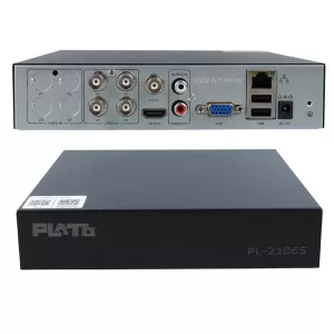 PLATO PL-21065 4 KANAL 6IN1 1080N 5 MP DESTEKLİ DVR KAYIT CİHAZI (H265)
