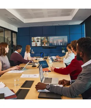 Poly Studio X72 AVB wTC10K Hepsi Bir Arada Konferans Sistemi Poly TC10 dokunmatik kontrol cihazlı