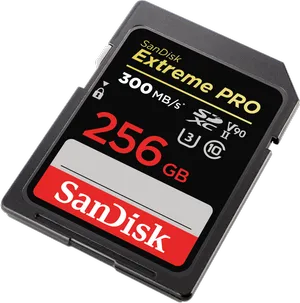 SanDisk Extreme PRO 256GB SDXC Memory Card up to 300MB/s UHS-II Class 10 U3
