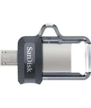 SanDisk Ultra Dual Drive m3.0 256GB Flash Bellek Grey & Silver