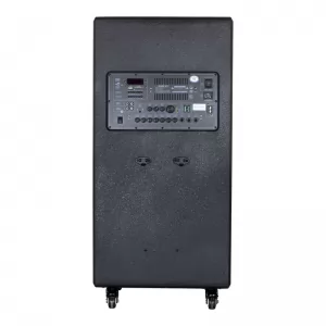 SHILE SL-1612B İKİ EL MİKROFONLU KUMANDALI USB+SD+BT+FM TAŞINABİLİR HOPARLÖR