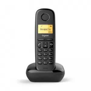 SIEMENS GIGASET A170 SİYAH DECT TELSİZ TELEFON  (SİYAH * BEYAZ)