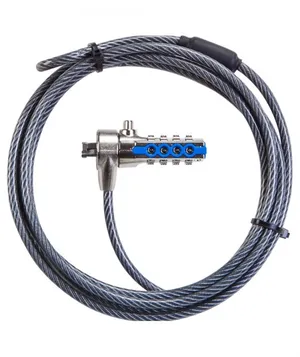 Targus Defcon Combination Güvenlikli Kilit Kablosu PA410E