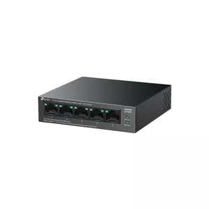 TP-LINK LS105GP 4 PORT GIGABIT + 1 PORT RJ45 UPLINK POE 65W 250 METRE POE MESAFE METAL KASA SWITCH