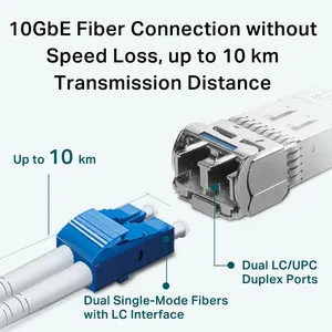 TP-LINK OMADA TL-SM5110-LR Fiber Optik Tek modlu SFP+ LC Alıcı-Verici