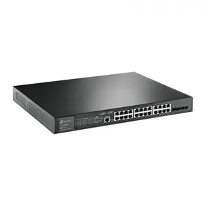 TP-LINK TL-SG3428XMP 24 PORT GIGABIT+ 4X10G SFP L2 YONETILEBILIR 384W POE RACKMOUNT SWITCH