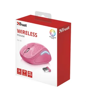 Trust 22336 Yvi Kablosuz Mouse Kalpli Pembe TRU22336
