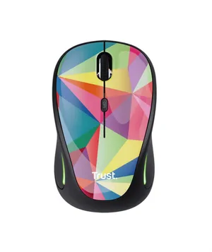 Trust 22337 Yvi Kablosuz Mouse Geometric Desenli