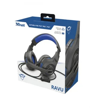 Trust 23250 GXT307B PC-PS4 Ravu Mikrofonlu Oyuncu Kulaklığı