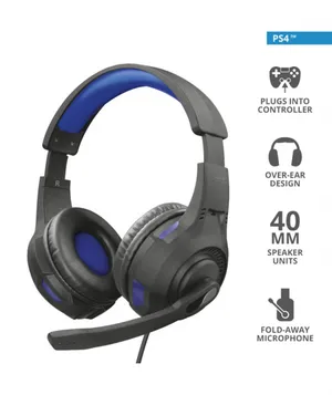 Trust 23250 GXT307B PC-PS4 Ravu Mikrofonlu Oyuncu Kulaklığı