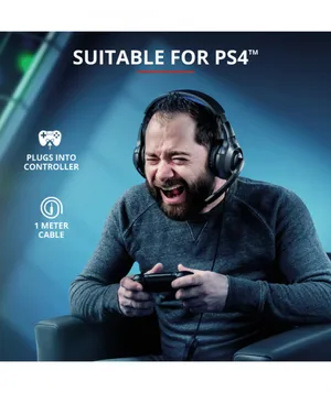 Trust 23250 GXT307B PC-PS4 Ravu Mikrofonlu Oyuncu Kulaklığı