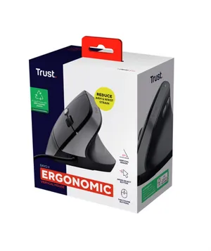 Trust Bayo II Ergonomik Kablolu Mouse Siyah TRU25144
