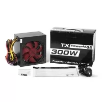 TX POWERMAX TXPSU300S1 120MM 2SATA 2IDE 300W POWER SUPPLY