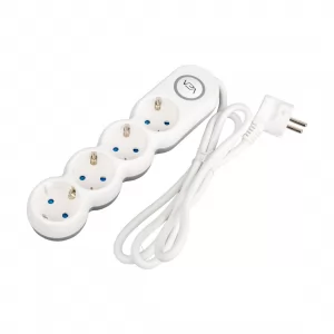 Vea VE-2S4S 4'Lü 1.5 Metre Kablolu Anahtarlı Grup Priz