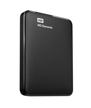 WD ELEMENTS PORTABLE 4TB BLACK 2.5' 128mb