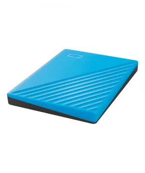 WD MY PASSPORT 2TB PORTABLE BLUE WORLDWIDE