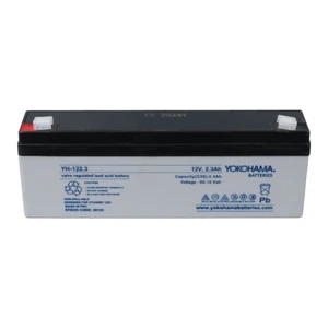 Yokohama YH-122.3 12 Volt - 2.3 Amper Yatık Uzun Akü (176x61x33 mm)